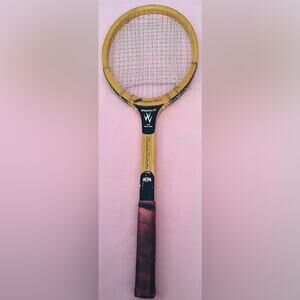 Vintage SPORTFLITE Wooden Tennis Racket Precision Built Professional Model